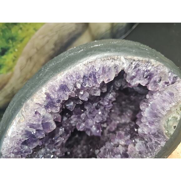 21.7LB Natural Amethyst geode quartz cluster crystal mineral specimen healing - Picture 6 of 12